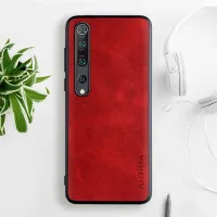 Etui AIORIA Vintage LEATHER do Xiaomi Mi 10 Pro czerwony