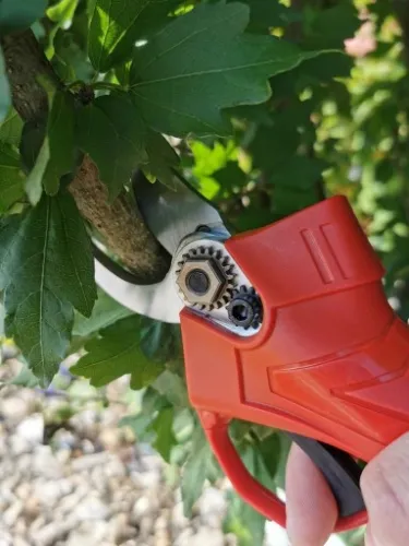 SEKATOR AKUMULATOROWY KOWADEŁKOWY NOŻYCE OGRODOWE ELEKTRYCZNE 2X BATERIA na Arena.pl