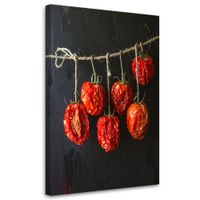 Obraz do kuchni restauracji baru jadalni, Suszone pomidory