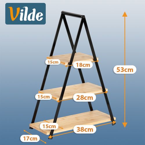 Patera bambusowa 3-piętrowa 53 cm na Arena.pl