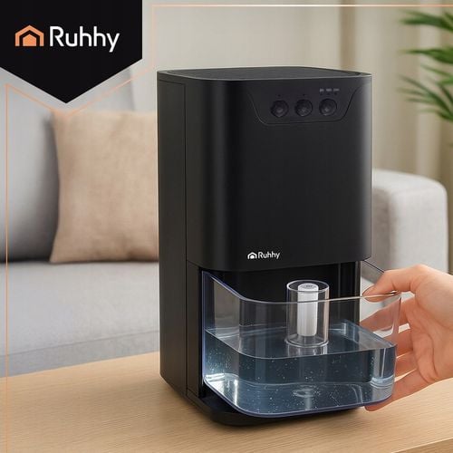 Osuszacz Powietrza Pochłaniacz Wilgoci Cichy Podświetlenie LED + Timer na Arena.pl