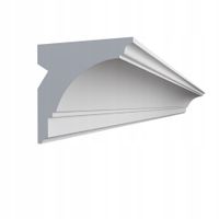 Listwa karniszowa LED 2m DLO10 9cm x 9cm maskownica osłona szyny ozdobna