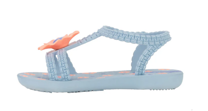 Sandałki dziewczęce buty klapki tworzywo ozdobne kwiatki Ipanema Daisy r.21 zdjęcie 3