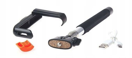 WYSIĘGNIK Z WYZWALACZEM W RĄCZCE MONOPOD BLUETOOTH na Arena.pl