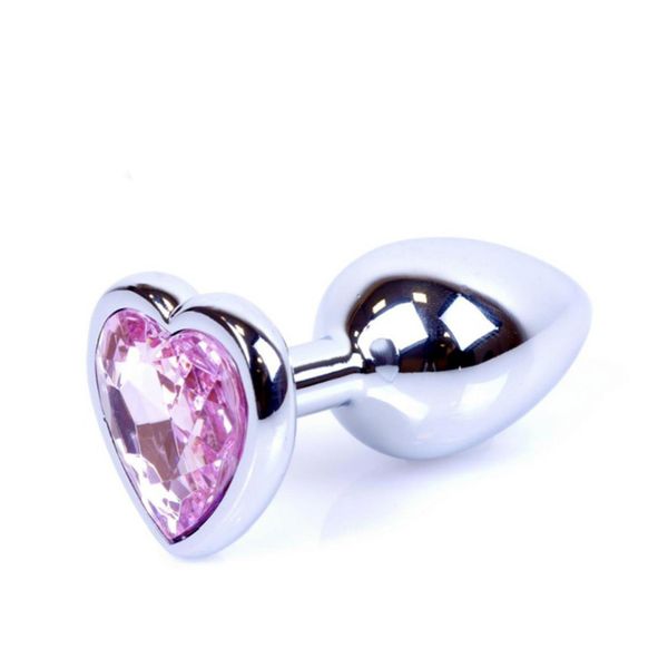 Plug-Jewellery Silver  Heart Plug- Rose zdjęcie 10