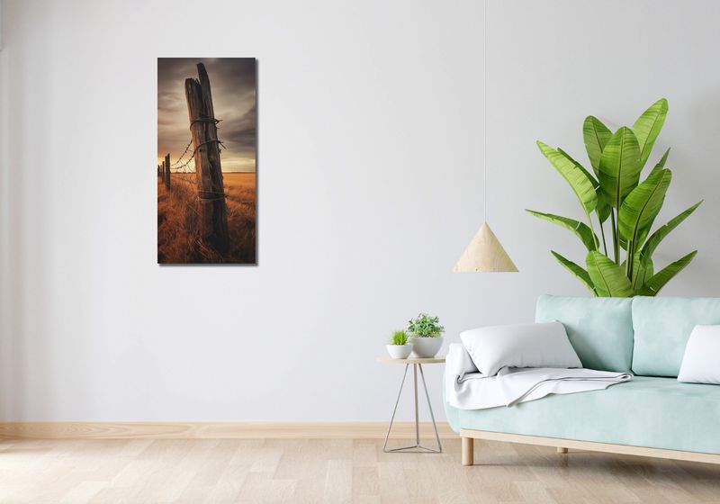 Obraz 40x90cm Zachód na Pograniczu zdjęcie 2