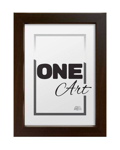 Ramka na zdjęcia A4 Hekla  21x29,7 MDF brązowy 1szt. zdjęcie 1