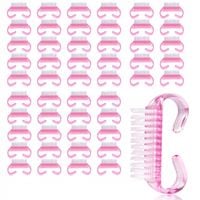 100 sztuk szczoteczka szczotka do paznokci usuwania pyłu jednorazowe