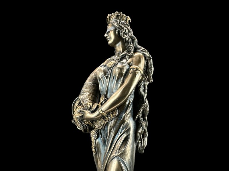 RZEŹBA FORTUNA SYMBOL DOSTATKU VERONESE WU71833A4 zdjęcie 5