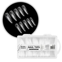 Tipsy do szybkiego przedłużania paznokci Nail Tips NTN szpic 100 szt