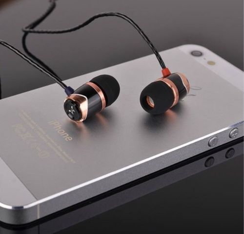 Słuchawki do smartfonów E10C złote na Arena.pl