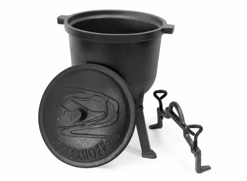 KOCIOŁEK ŻELIWNY MEYERHOFF 15L + GRATIS ŁYŻKA na Arena.pl