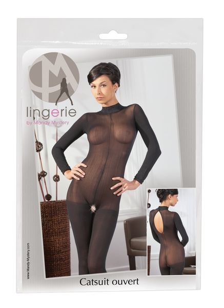 Catsuit z koronkowym kołnierzem M/L zdjęcie 1