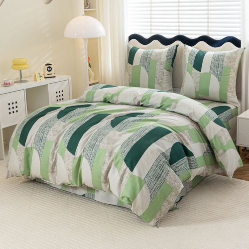 Pościel Z Mikrofibry 140X200 Zielono-Miętowa 22651 na Arena.pl