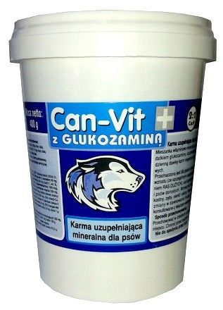 Calcium (Can-Vit) niebieski - proszek 400g na Arena.pl