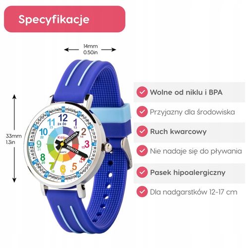 Kiddus Nauczyciel Czasu Polski Niebieski na Arena.pl