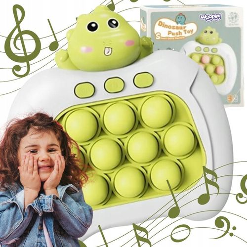 WOOPIE Gra POP IT Elektryczna Antystresowa Zręcznościowa Dinozaur Zielony na Arena.pl
