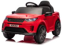 Auto na Akumulator LAND ROVER 2x45W 12V7AH Ekoskóra Koła Eva Pilot Czerwony
