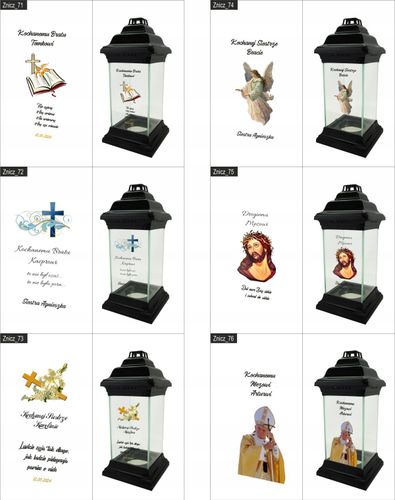 ZNICZ LAMPION WIELKANOCNY z nadrukiem dla ŻONY na Arena.pl