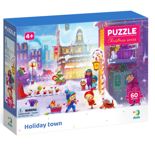 Puzzle Świąteczne Miasteczko 60 El. Dodo 300576 na Arena.pl