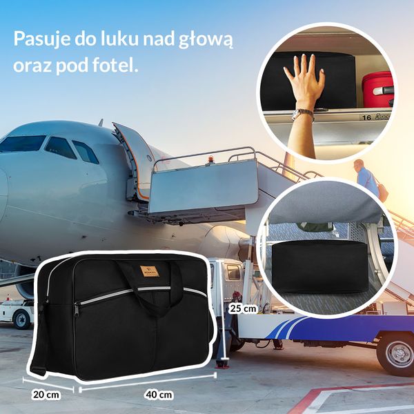 torba podróżna r-tl-01 black zdjęcie 2