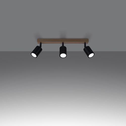 Plafon VERDO 3L czarny na Arena.pl