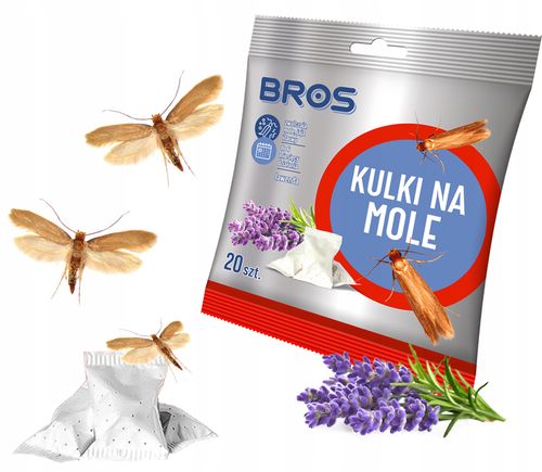 bros - kulki lawendowe na mole 20 szt na Arena.pl