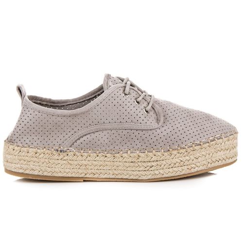 AŻUROWE ESPADRYLE NA PLATFORMIE Rozmiar - 40 na Arena.pl