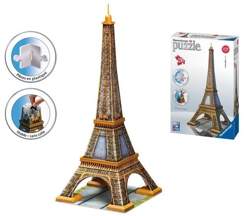 Puzzle 3D Wieża Eiffla. Ravensburger na Arena.pl