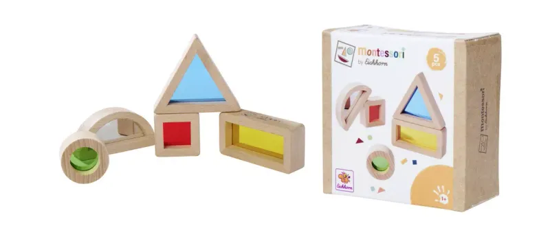 Klocki z okienkami Montessori Eichhorn zdjęcie 1