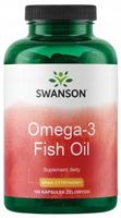 Swanson Omega-3 Fish Oil smak cytrynowy Kwasy Omega DHA EPA