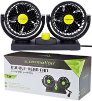 WENTYLATOR WIATRACZEK SAMOCHODOWY OBROTOWY 12V/8W