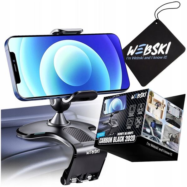 UCHWYT DO SAMOCHODU NA TELEFON KOKPIT DESKĘ KLIPS zdjęcie 2