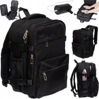 PLECAK DO SAMOLOTU 40X30X20 RYANAIR WIZZAIR 26L POD SIEDZENIE + POMPKA