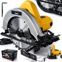 2400W PIŁA TARCZOWA PILARKA RĘCZNA DO DREWNA Z LASEREM PRZECINARKA 185 MM