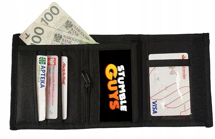 KOMPLET STUMBLE GUYS portfel Saszetka Zestaw GRA zdjęcie 3