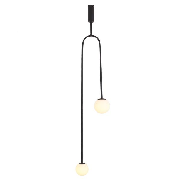 Lampa wisząca Loop czarna 123 cm zdjęcie 3