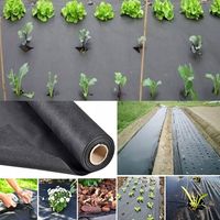 AGROWŁÓKNINA MATA ANTYCHWASTOWA CZARNA UV AGROTKANINA 1,6x20m 150g/m2 GRUBA