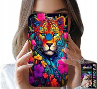 ETUI DO HUAWEI Y6S - KWIECISTE WZORY TYGRYS TYGRYSEK + FOLIA