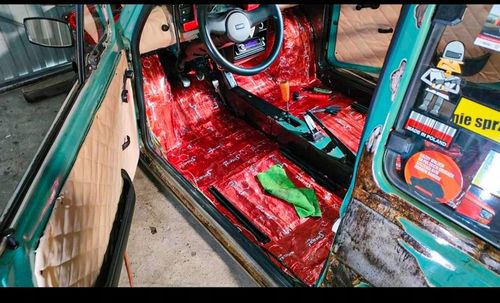 MATA WYGŁUSZAJĄCA 2mm BUTYLOWA alubutyl 400x50 2m2 drzwi bagażnik podłoga na Arena.pl