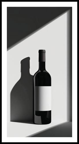 Plakat 50x100cm Butla Wina na Arena.pl