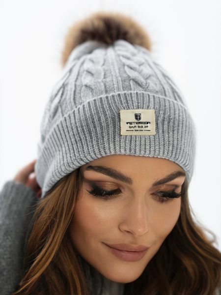 czapka ptn hat-06-7675 grey zdjęcie 8