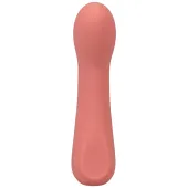 doc johnson zen silikonowy wibrator zakrzywiony, wodoodporny, fioletowy