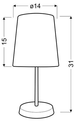 Gala lampka 1x40W E14 fuksja na Arena.pl