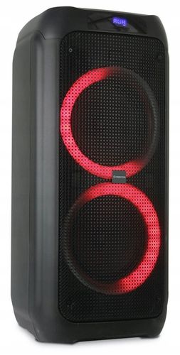 GŁOŚNIK PRZENOŚNY BLUETOOTH KARAOKE MANTA MIKROFON na Arena.pl