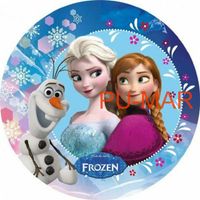 Opłatek na tort Urodziny Elsa Anna Kraina Lodu Frozen Tekst Gratis