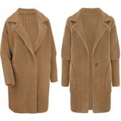 Płaszcz z ALPAKI duży rozmiar WEŁNA ALPAKA KOLORY