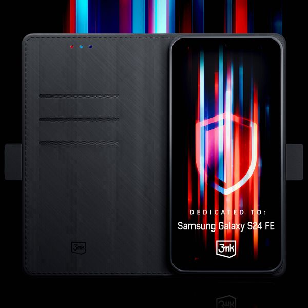 samsung galaxy s24 fe - 3mk wallet case zdjęcie 7