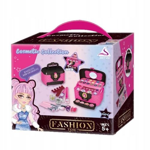 ZESTAW KUFEREK KOSMETYKÓW DO MAKIJAŻU I PAZNOKCI DLA DZIECI PREZENT na Arena.pl