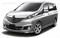 Mazda Biante -Chromowane Listwy Grill Chrom Atrapy Zderzaka Tuning